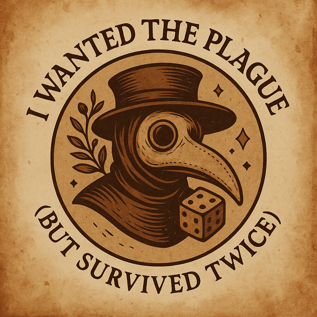 cartoon of a plague doctor